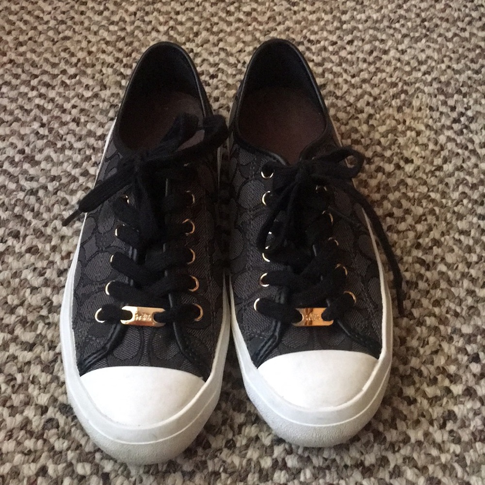 Coach black sneaker